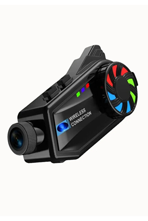 NS Store WiFi 1080P Kameralı Motosiklet Bluetooth Kask Kulaklık – 3000 mAh | BT 5.4 | Su Geçirmez İntercom