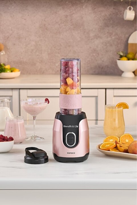 Karaca Blendfit Go Personal Kişisel Smoothie Blender Rosegold