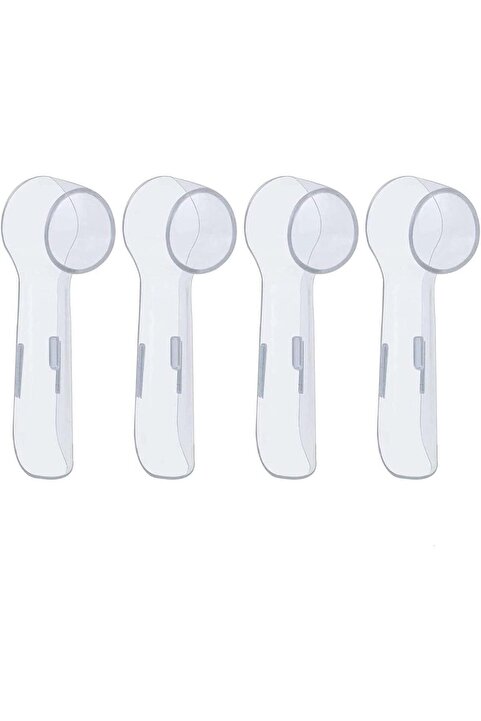 ibrush Oral-b Şarjlı Ve Pilli Diş Fırçaları Için 4 Adet Koruyucu Kapak Uyumlu