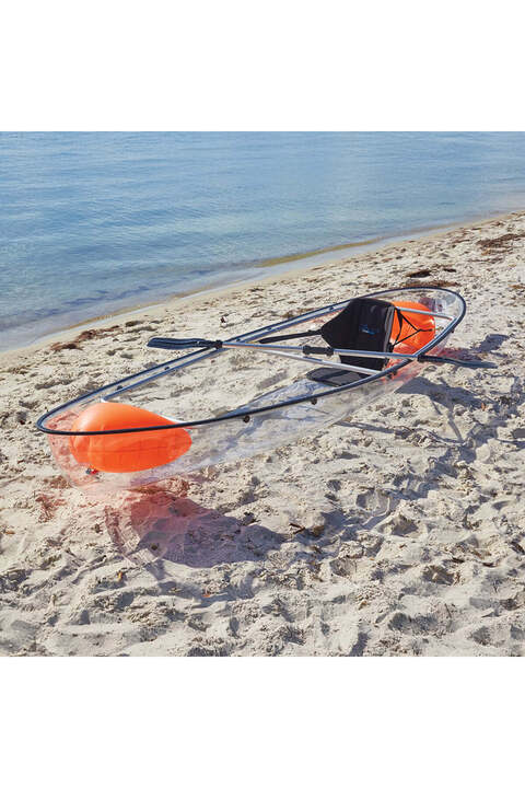 Vicking Kayak Nereus Şeffaf Kano Tek Kişilik