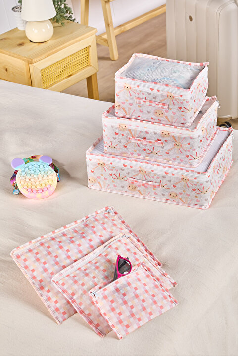 Serstil Little Sun Serisi 6 Parça Bebek Bakım ve Organizer Çanta Seti – Anne Bebek Çantası