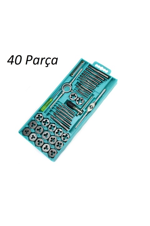 BERNEL Revello 40 Parça Kılavuz Pafta Seti