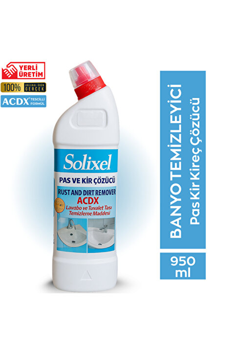 Kaysan Kimya Solixel Lavabo Ve Tuvalet Taşı Temizleyici