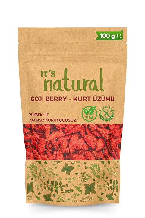 it's Natural GojiBerry Kurt Üzümü 100 G Katkısız