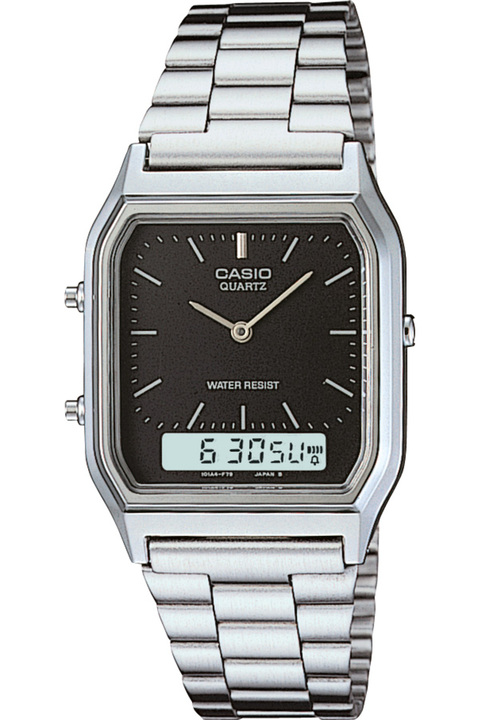 Casio Aq-230a-1dmq Erkek Analog Dijital ( 2 Yıl Türkiye Tek Distribütörü Ersa Saat Garantilidir)