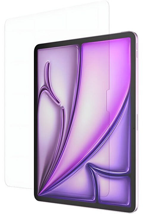 Fibaks iPad Air 11 M2 M3 M4 Çip 2024 2025 2026 Ekran Koruyucu Kırılmaz Cam Filmi Esnek Nano
