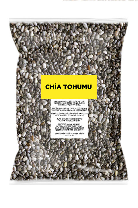 by organik Chia Tohumu 255 gr ( Elenmiş )