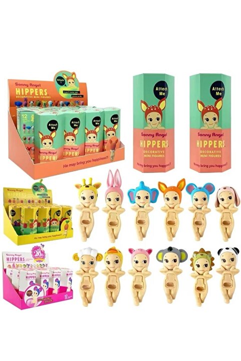 TRUST STORE Sonny Angels Hippers Sürpriz Decorative Serisi Figür 7 cm Koleksiyonluk Mini Figür koza gift