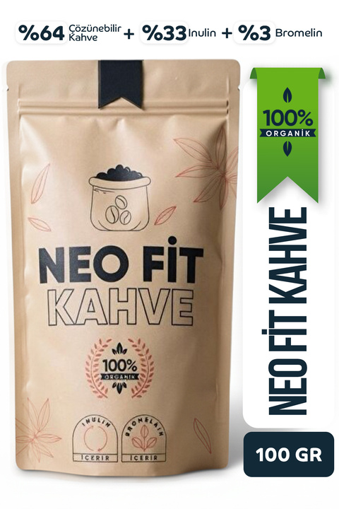 Neo Fit Kahve Inulin ve Bromelian Coffe -100GR
