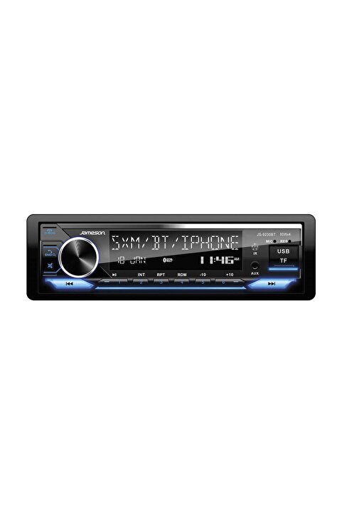 Jameson Usb Hafıza Kartı Lcd Ekran Bluetooth Oto Teyp Renk Değiştiren Yeni Seri Js-9230BT EYMEN TİCARET
