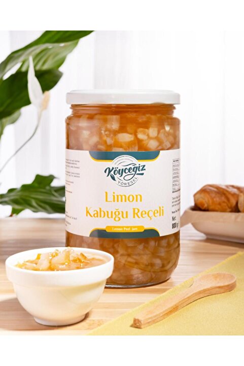 Köyceğiz Yöresel Kb Köyceğiz Yöresel Limon Kabuğu Reçeli 800 G Cam Kavanoz