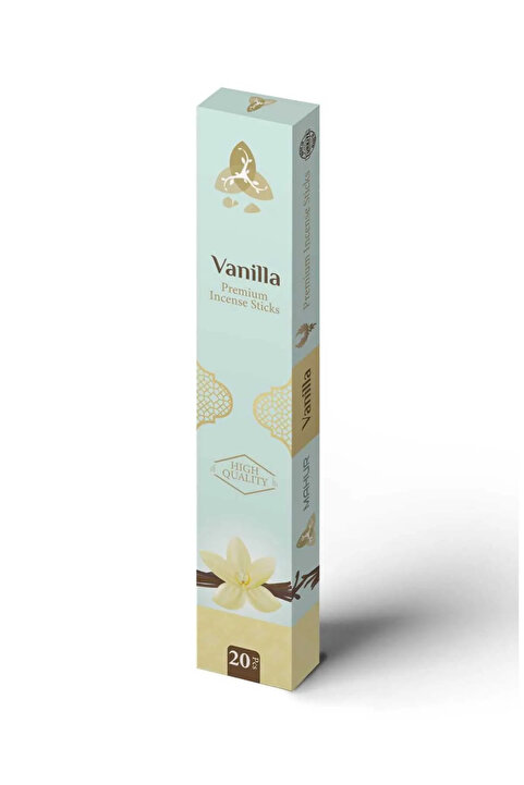 OrdoVeni Vanilya Kokulu Çubuk Tütsü | Kalıcı Oda Kokusu | Premium Aromatik Tütsü | Ev, Ofis, Yoga ve Meditasyon İçin