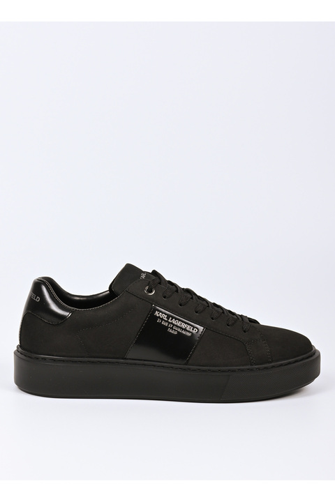 Karl Lagerfeld Siyah Erkek Sneaker MAXI KUP RSG Band Lo Lace