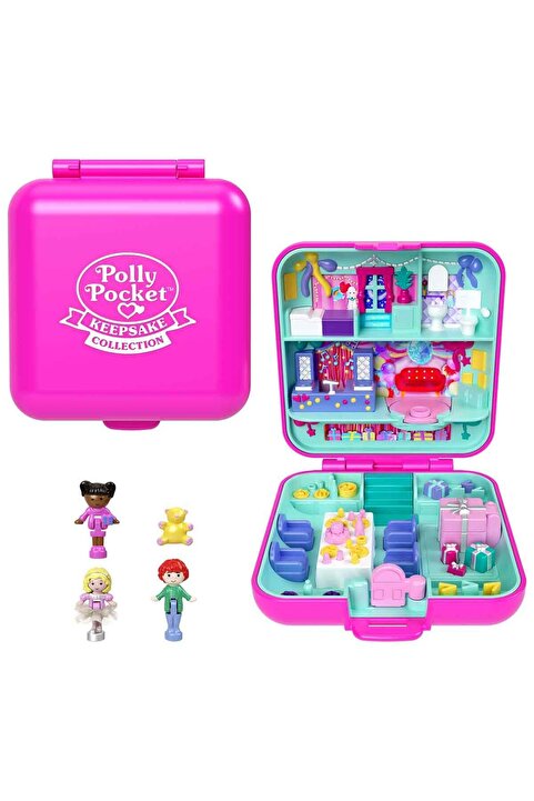 Polly Pocket 80. Yıl Dönümüne Özel Nostaljik Kompakt Oyun Seti JGK22