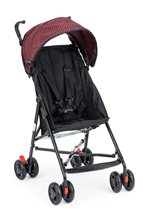 Moonybaby MB108 Stork KARELİ BORDO Çocuk Baston Bebek Arabası Puset