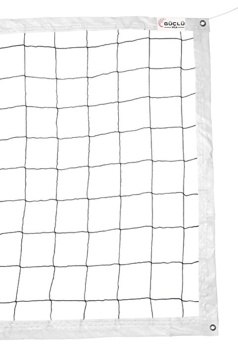 Güçlü File - Voleybol Filesi Ağı - Çelik Halatlı 2mm - 9.5mt