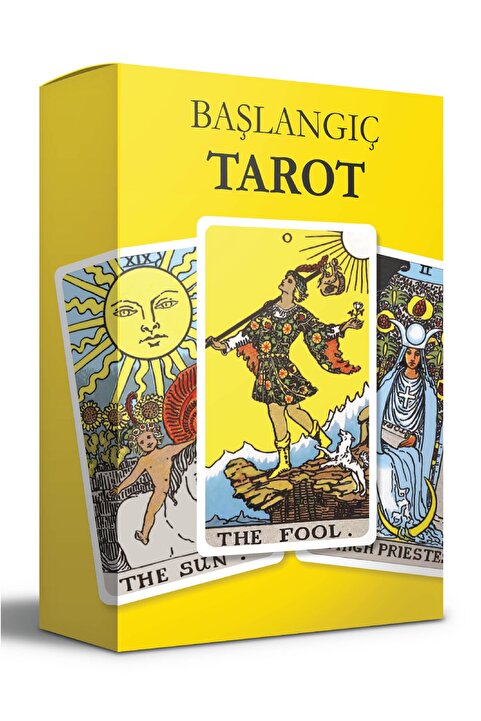 The Bill Store Başlangıç Tarot Destesi Orjinal - Yeni Başlayanlar İçin 78 Kartlık Deste 2026
