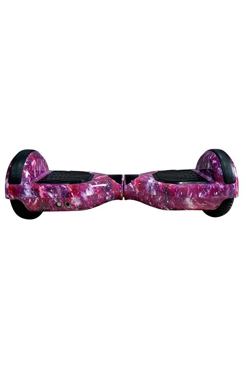 CityMate Elektrikli Kaykay Hoverboard 6.5 Inch Uzay Mor Grafity Desenli Akıllı Denge D13