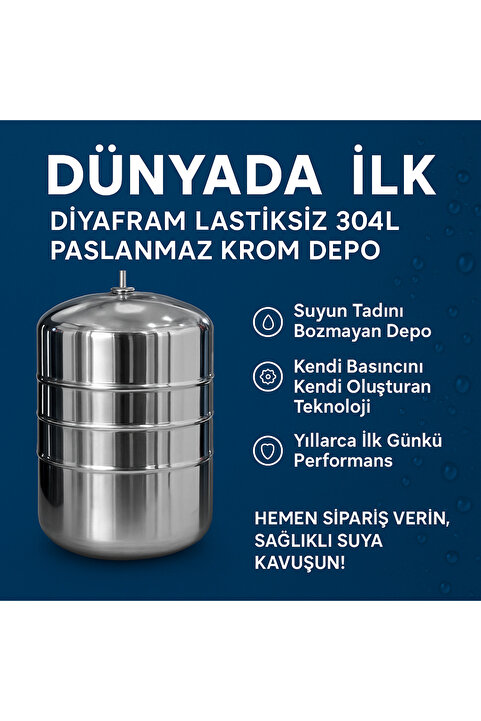 cr Krom su arıtma deposu