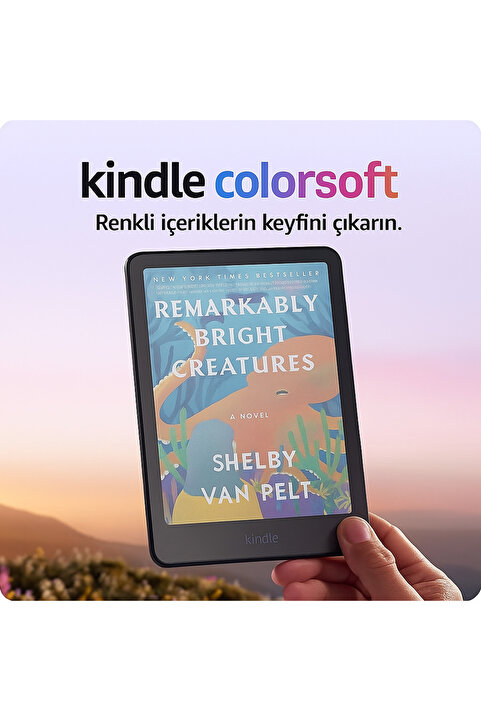 Amazon Kindle Colorsoft (2025) 16 GB - Renkli Ekranlı ve Ayarlanabilir Sıcak Işıklı - Reklamsız - Siyah