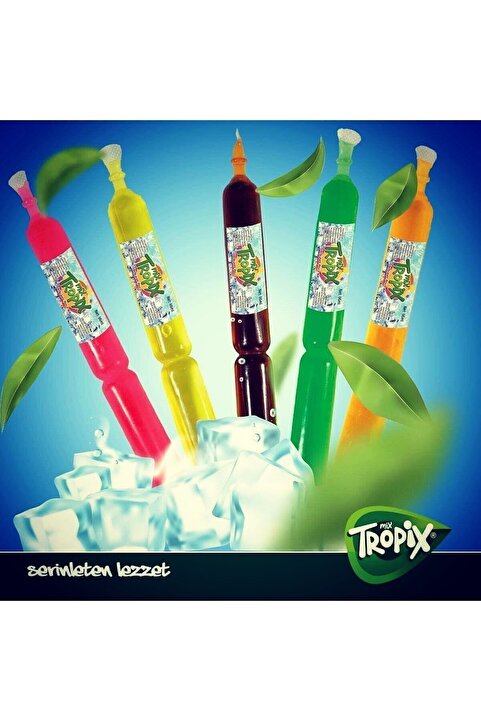 Iceman Tropix şirino Meybuz Tüp Dondurma 150 Adet Karma Koli