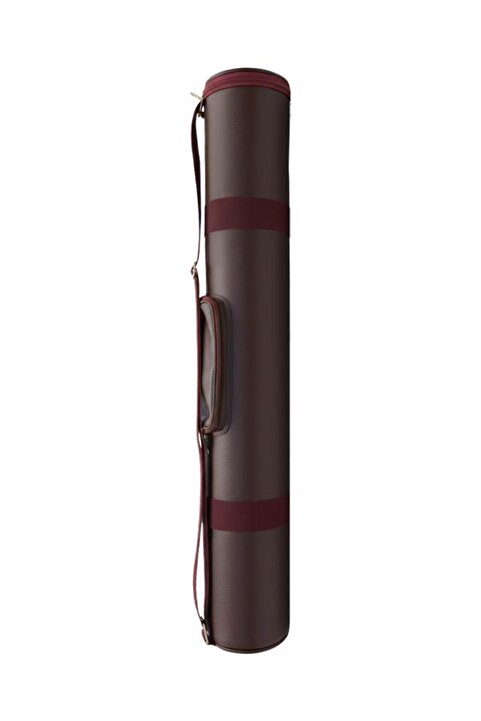 Yuga Suni Deri Proje Tüpü Cepli 10,5 cm Bordo