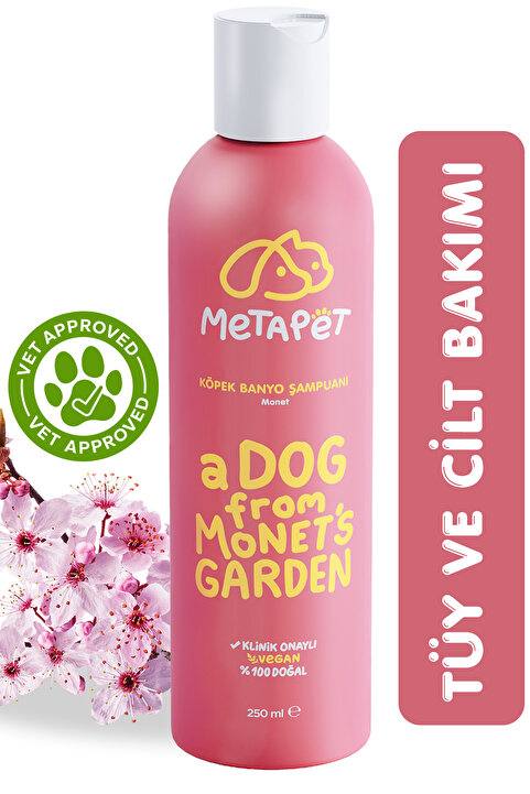 Metapet Tüy Sağlığı Için Köpek Şampuanı, Hassas Ciltli Yavrulara Uygun - Doğal - Organik - 250 ml