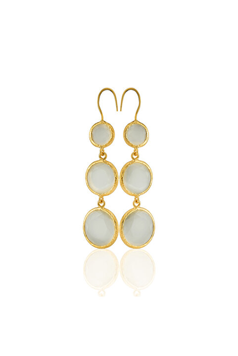 Design by Kadir Kadir Jewellery 22 Ayar Altın Kaplama Vintage Küpe -El İşçiliği Ve Hipoalerjenik Küpe