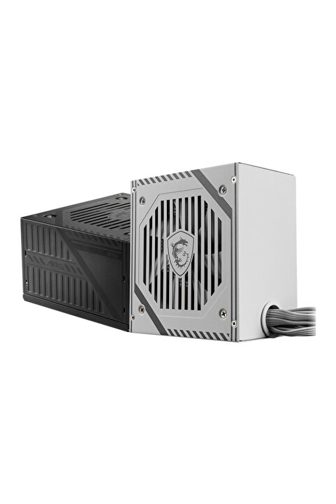 MSI MAG A650BNL WHITE 650W 80 Plus Bronze 120mm Fan Power Supply