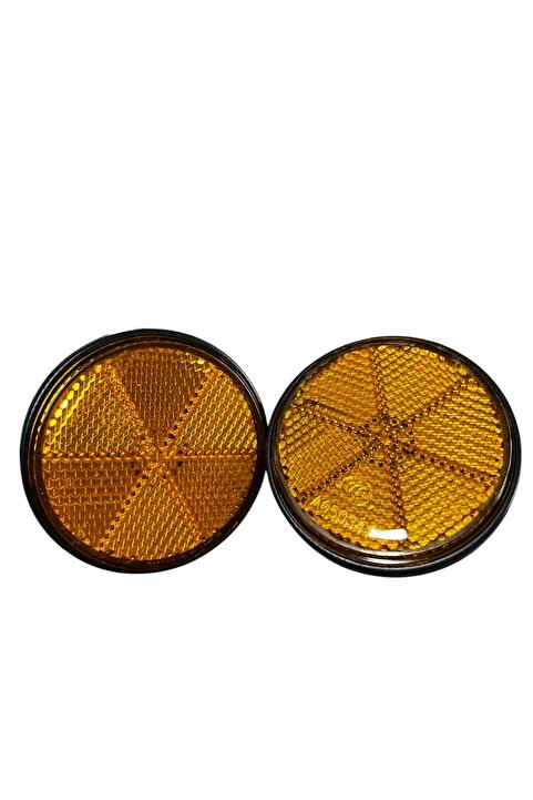 MOTORKİT MK MOTOSİKLET ÖN REFLEKTÖR TAKIM SARI KT - CG - KUBA ÇİTA - TK 03 [ KEDİ GÖZÜ ]