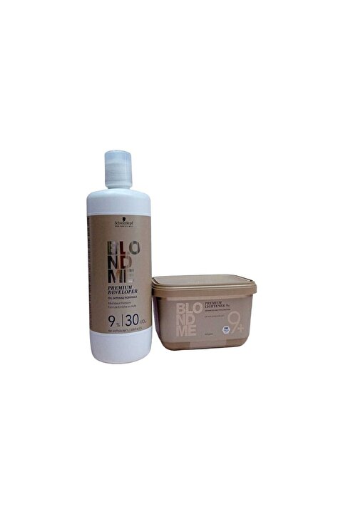 BLONDME Premium Lift 9 Açıcı 450 G Oksidan %9 30 Volume 1000 ml