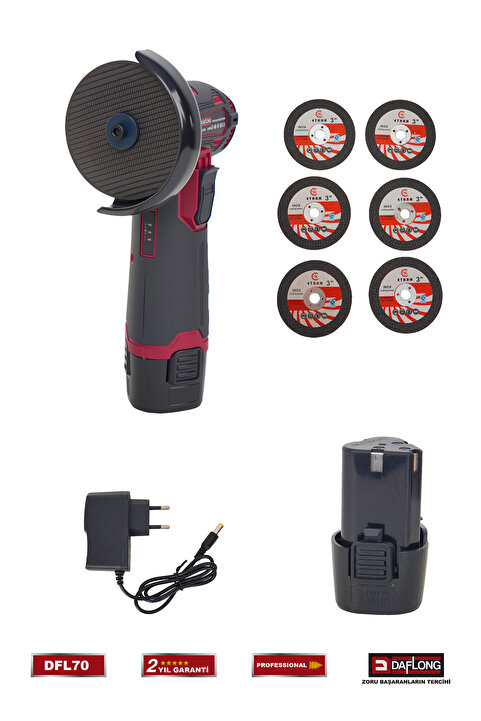 Daflong PRO BAKIR SARGILI 76MM MİNİ SPİRAL TAŞLAMA MAKİNASI DFL-70