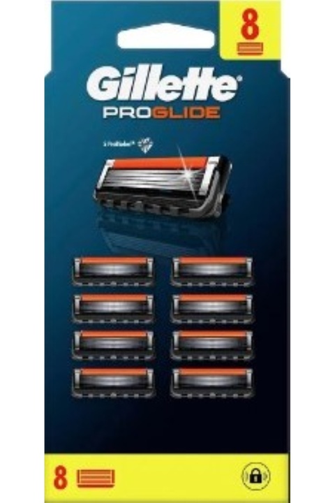 Gillette Fusion Proglide Yedek Tıraş Bıçağı 8'li Karton Kutu