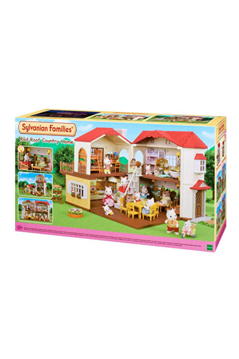 Sylvanian Families Kırmızı Çatılı Işıklı Şehir Evi 5302