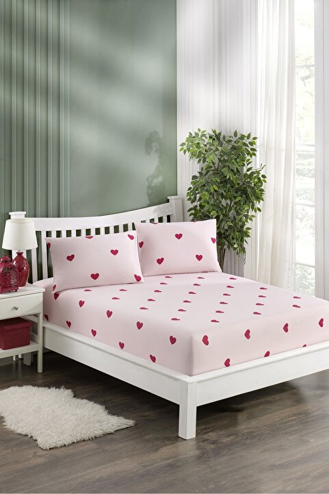 Publin Home DESENLİ AKFİL KUMAŞ LASTİKLİ ÇARŞAF SETİ