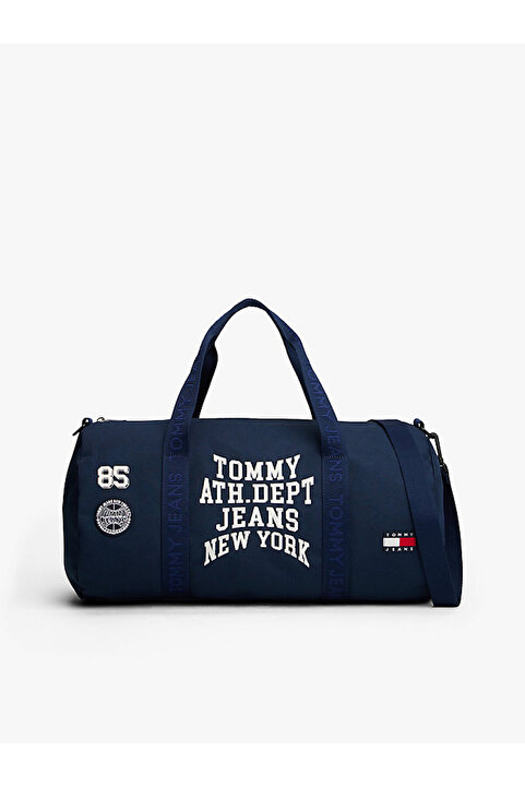 Tommy Hilfiger Erkek Mavi Duffle Çanta