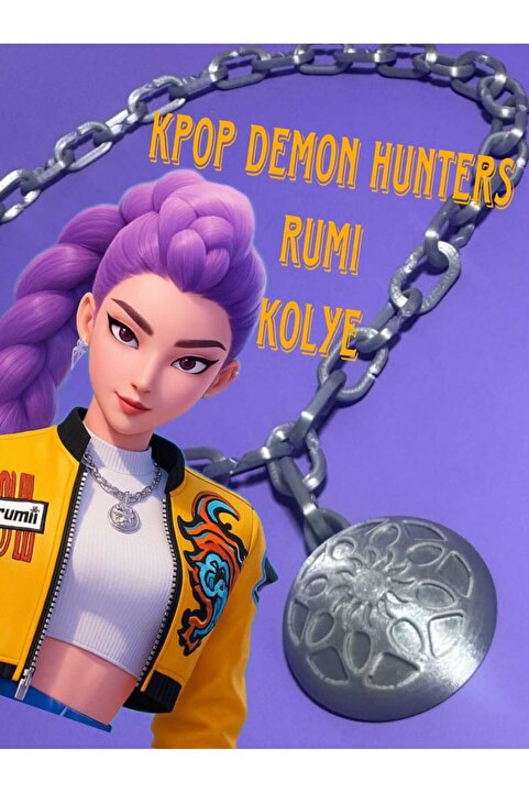 ATOLYETASBAHCE KPOP Demon Hunters-Rumi’nin Kolyesi(PLASTİK)
