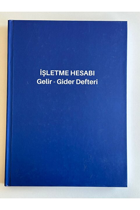 Düvenci Gelir Gider Defteri Sert Kapak 100 Yaprak A4