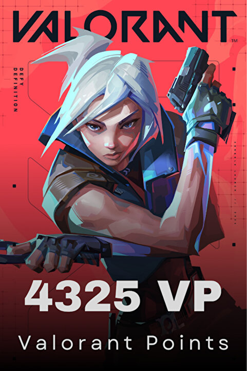 Riot Games Valorant 4325 VP Valorant Points Cash