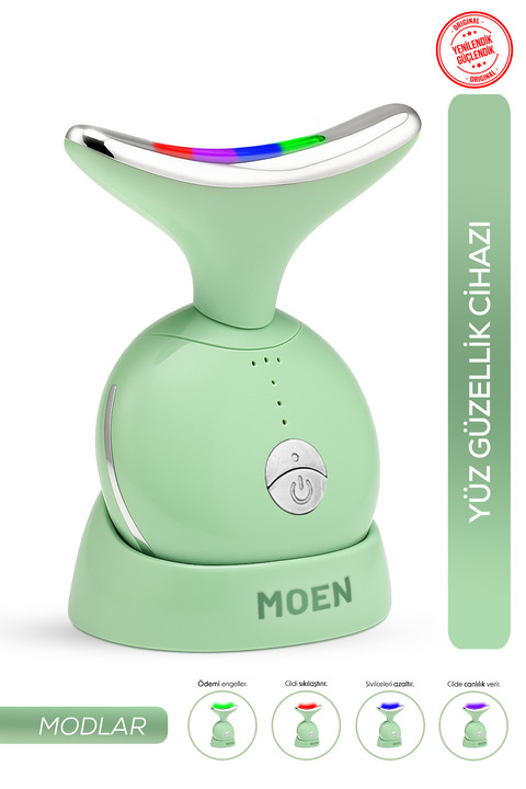 MOEN Yüz Ve Boyun Kırşıklık Giderici Ems Güzellik Cihazı ( Gıdık,Sarkma,Kırışıklık)