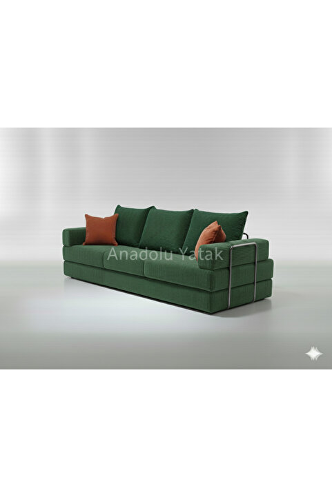 NWİN HOME Pufi Lüx Çok Finksiyonlu Ortopedik Sünger Kanepe Minder Yatak Modern Koltuk Minder Oyun Alanı 90*200