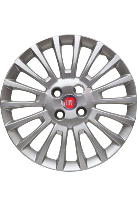 AK JANT Fiat Linea Uyumlu 15 Inc Jant Kapağı 4 Adet Kırılmaz