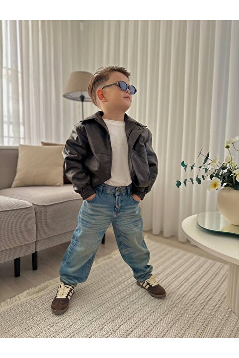 ASL GOLF CLUB Erkek Çocuk Regular Pamuklu Denim Pantolon Jean