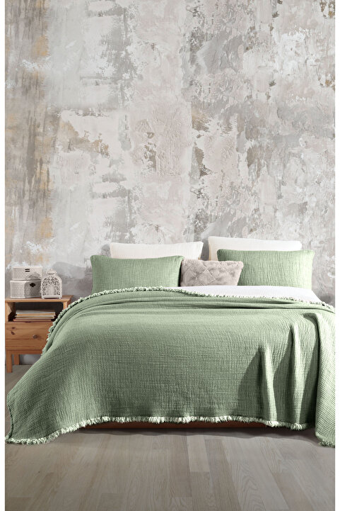 destinyhometex 6 Kat Multi Müslin Çift Kişilik 220x240 Yorgan/2 Adet 50x70cm Yastık Kılıfı