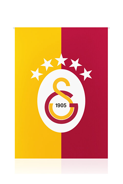 Galatasaray Galatasaray 5 Yıldızlı Dikey Balkon Bayrağı 150x225cm U251385