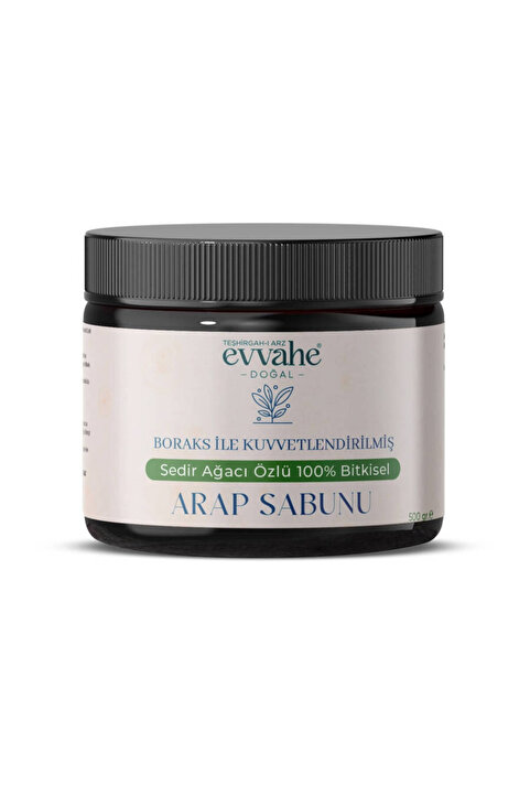 EVVAHE DOĞAL Borakslı Arap Sabunu 500 Gr.