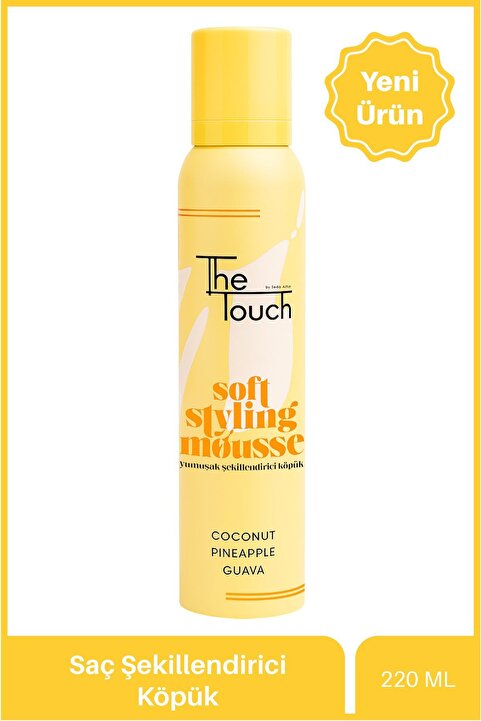 The Touch By Seda Altın Saç Şekillendirici Köpük - 220 ML
