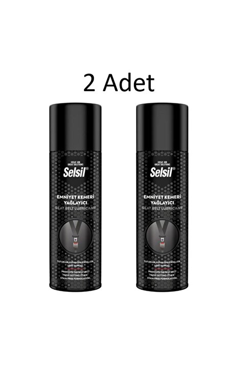 Selsil Emniyet Kemeri Yağlayıcı 2 Adet