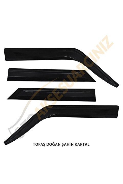 Genel Markalar Tofaş 131 Doğan Şahin Kartal Doğan Slx Cam Rüzgarlığı 4 Lü Takım