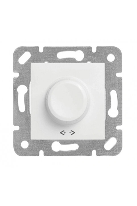 VİKO Karre / Meridian BEYAZ Rotatif Dimmer RL600w (Çerçevesiz)